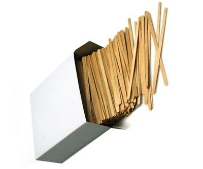 5000 x Holz Rührstäbchen 14cm Kaffee Rührer für Kaffeebecher Coffee to Go Becher