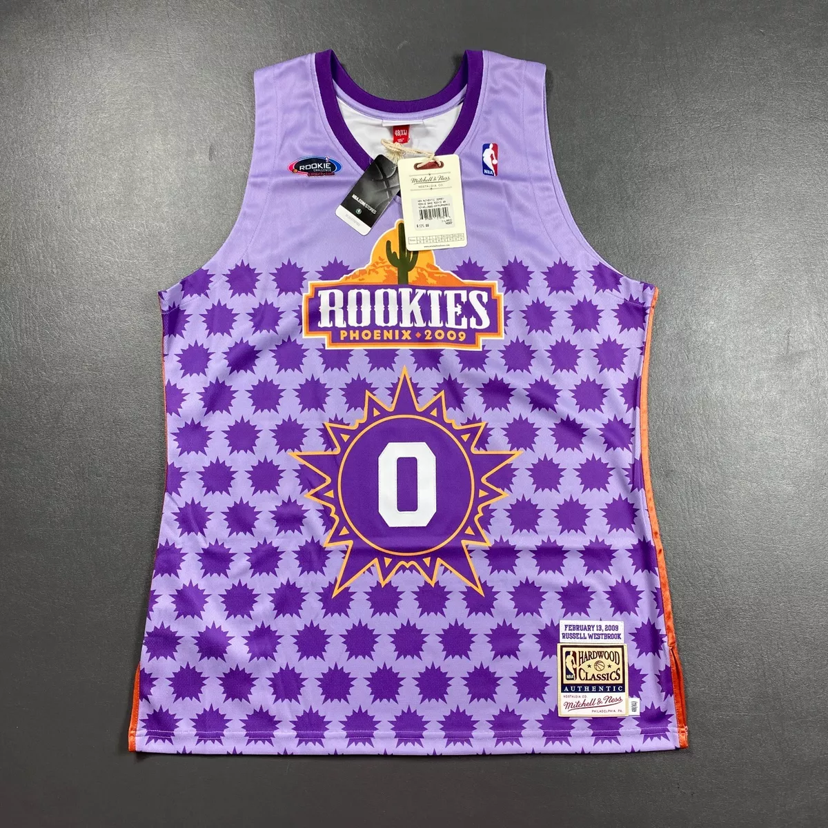 100 Authentic Russell Westbrook Mitchell Ness 2009 All Star