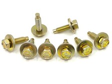 8 Pcs Chevelle Nova Camaro Bench Bucket Seat Mount Bolts 516-18 X 1-316 Yz