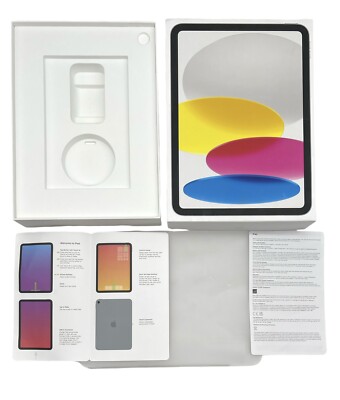 iPad (10th generation) Wi-Fi + Cellular 64GB- BOX & Inserts ONLY