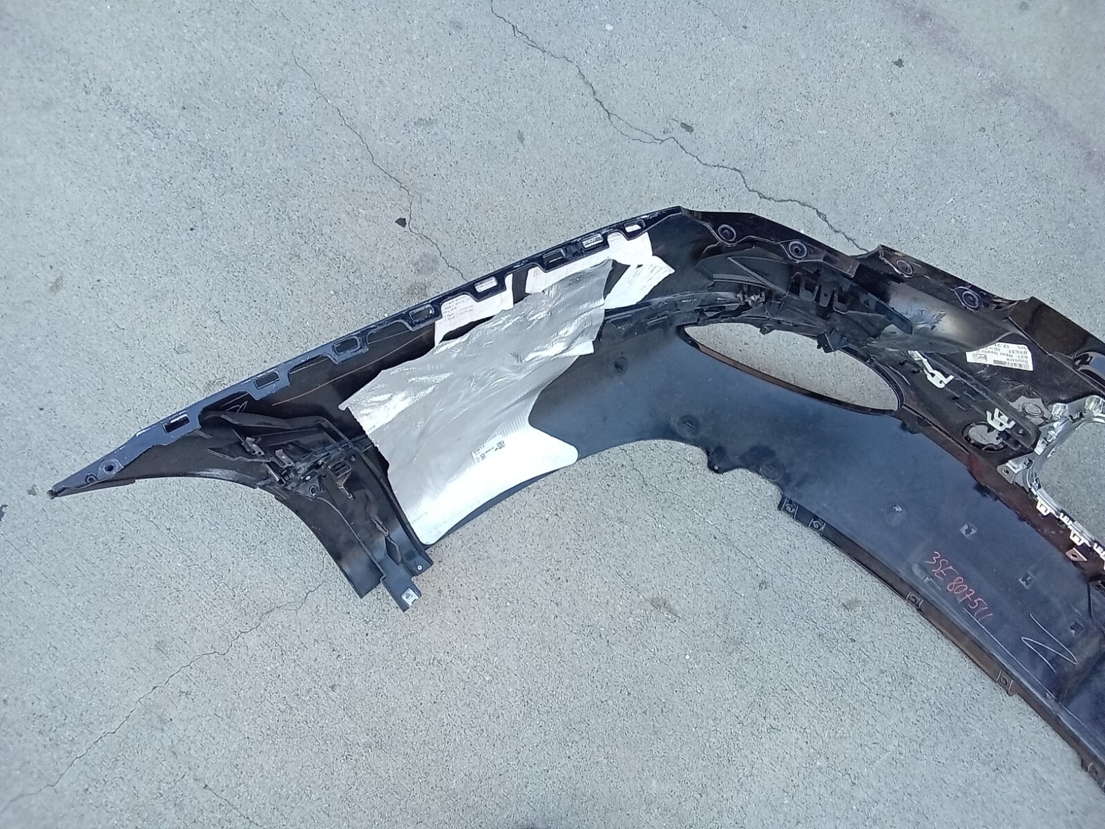 2020 2021 2022 BENTLEY FLYING SPUR REAR BUMPER COVER OEM USED 3SE807511BY631
