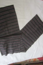 Preowned EL GANSO SUBALPINO 100 Wool Men's 72" Scarf Made in Portugal