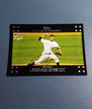 UBALDO JIMENEZ 2007 TOPPS RC ROOKIE CARD # 296 A8948. rookie card picture