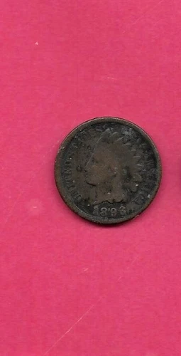 INDIAN HEAD 1893 AG CIRCULATED OLD ANTIQUE COPPER CENT PENNY
