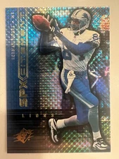 QTY: 1999 SPx Football - Herman Moore ( Detroit Lions ) SPXcitement #S16