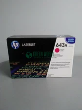 HP Q5953A 643A Magenta Toner Cartridge, Standard Color LaserJet 4700 Sealed