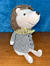 Jellycat Riverside Rambler Hedgehog Plush Tweed Brown - Fur Matted But Clean