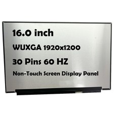 16" B160UAN04.2 1920x1200 30 Pins Lcd Non-Touch Screen Display Panel