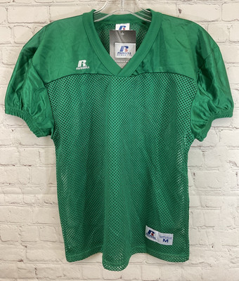 Russell Athletic S096BWK Youth 100% Polyester Football Jersey Green Medium
