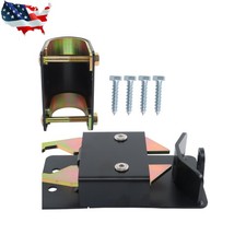 2 Way Heavy Duty Gate Latch for 2"  2 3/4" Metal Tube Gate with Screws Black