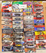 HOT WHEELS PREMIUM CARS RUBBER TIRES LOT OF 40 CARS A30