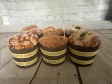 Set Of 6 Faux Muffins Bakery Food Prop & Home...