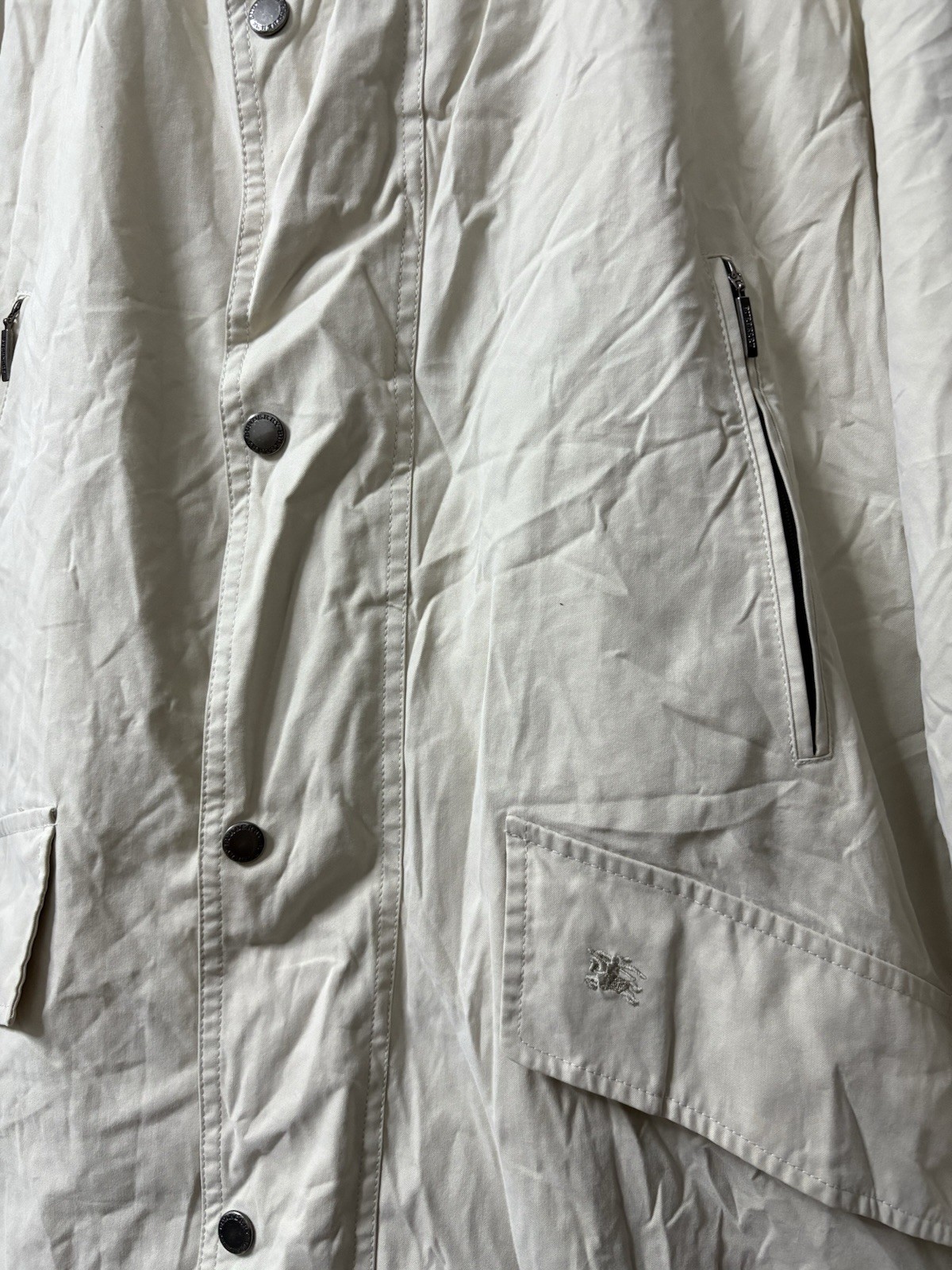 Burberry London Mens Jacket Size M Beige image 2