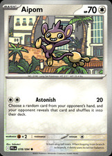 Aipom Phantasmal Flames 078/094 Common Pokémon — English Lightly Played