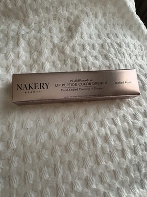 Nakery Beauty PLUMPParadise Lip Peptide Dual-Ended Lip Liner Naked Rose Plumping