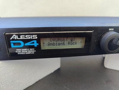 Alesis D4 Drum Modul Multi Input Trigger Rack 16bit Stero Samples mit Netzteil.