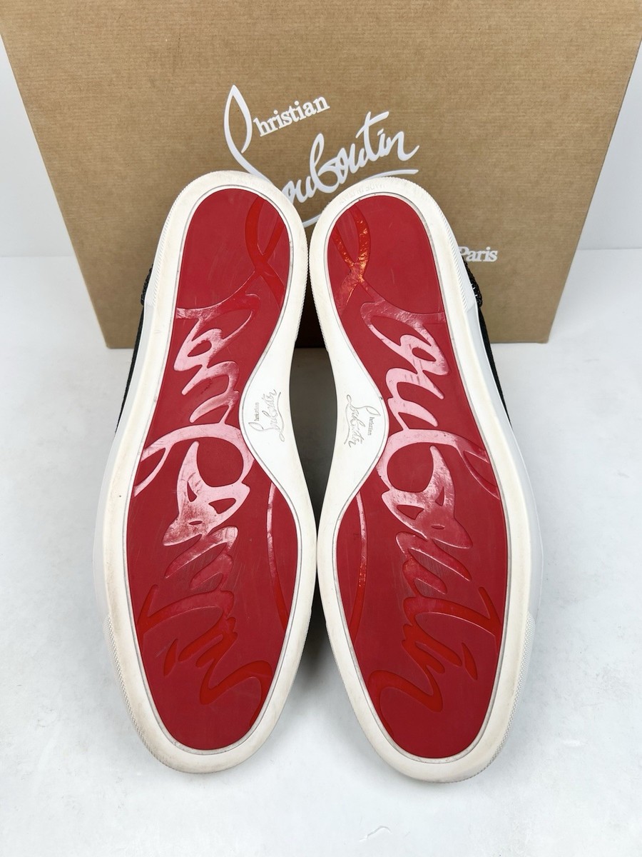 Size 45.5EU/12.5US- Christian Louboutin High Top Strass Sneakers