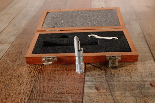Asimeto Can Seam Micrometer,Mechanical 0-6", 0.001" with its original wood box