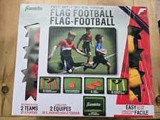 Franklin Flag Football Set Kit designed for 2 teams of 5 players each - Adult 