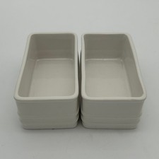 Bath Body Works Farmhouse Ceramic Caddy Soap Holder Sleeve Lot of 2