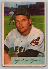 1954 BOWMAN #164 EARLY WYNN INDIANS