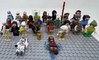 (29) Rare LEGO Minifigure Lot Star Wars Marvel Disney Harry Potter Minecraft