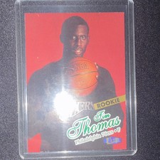 Fleer Ultra 1997-98 Tim Thomas Rookie #146 Philadelphia 76ers NBA Card. rookie card picture