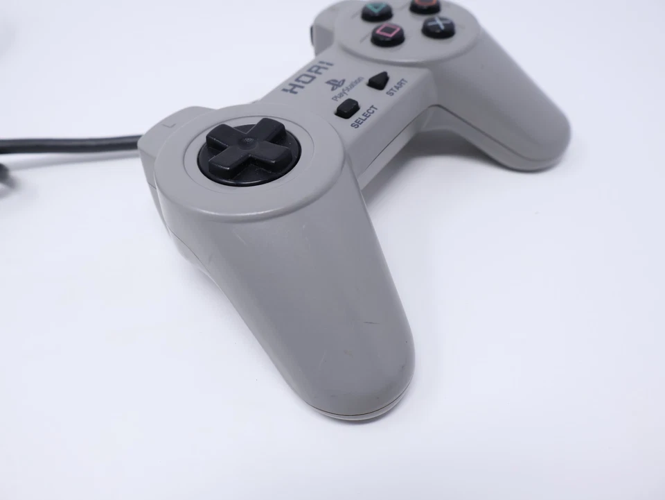 Hori Pad Controller 1996 Sony PlayStation PS1 Grey SLPH-00031 US Seller - Image 3 of 4