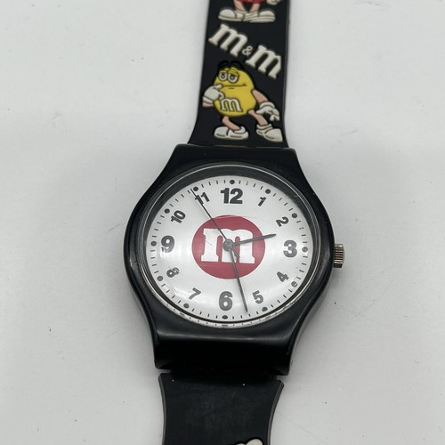 Vtg M&M Watch Unisex New Battery Works Tested - Picture 5 of 6