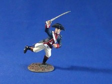 MI-1441 - French Officer Charging Napoleonic - Britains - 60mm Metal - No Box