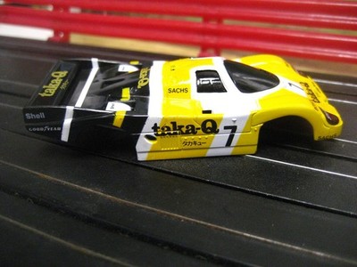 NEW  TYCO   HO Porsche 962  #7 TaKa-Q Body