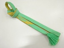 7849391: JAPANESE KIMONO / HAND-TIED OBIJIME