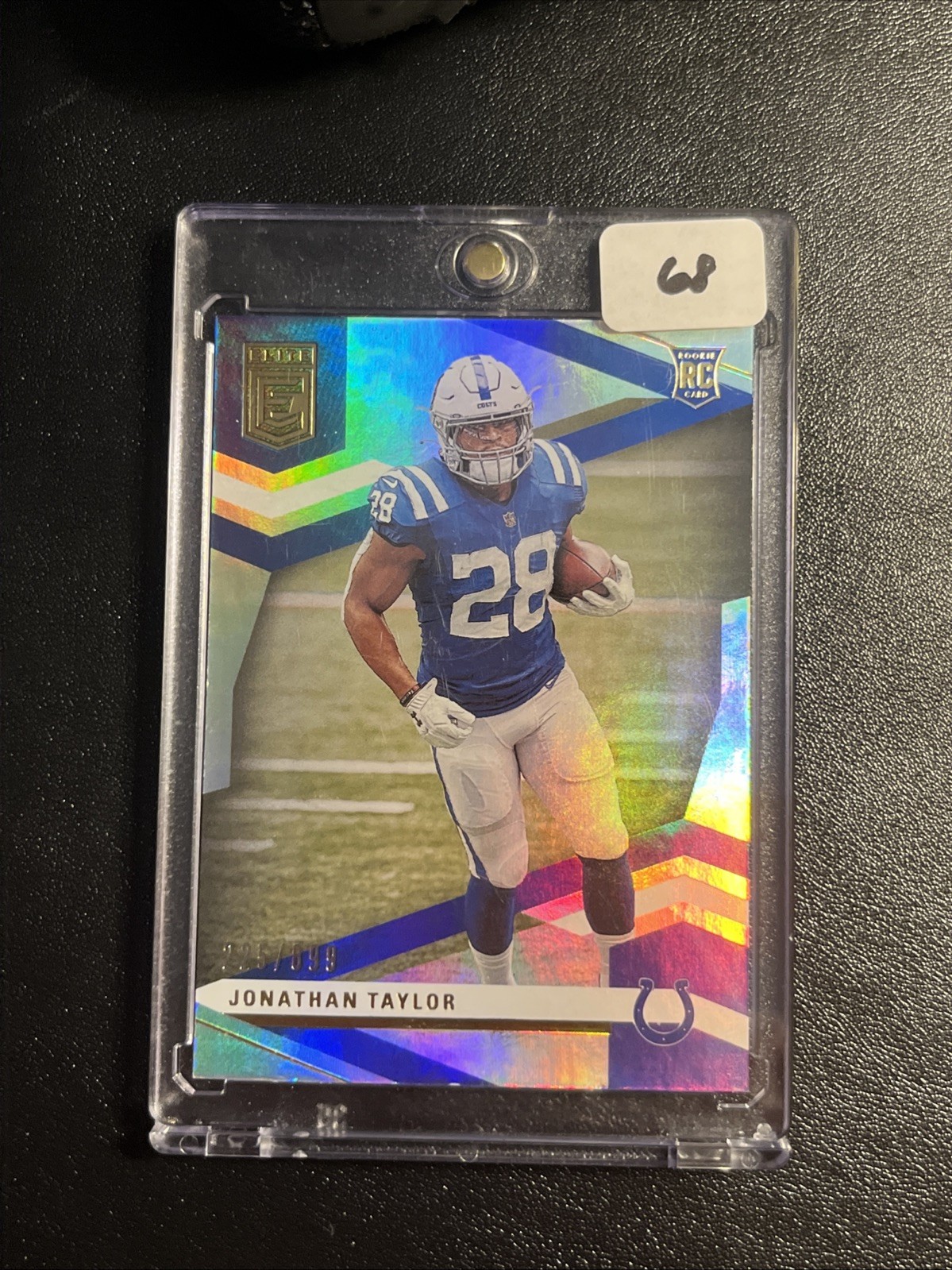 Jonathan Taylor 2020 Panini Chronicles Donruss Elite /899 Rookie #215 Colts RC