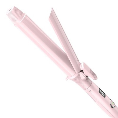 1.25'' Tourmaline Ceramic Curling Iron - Professional Hair Curler, 450°F, Dual Vo