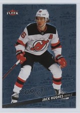 2025-26 Upper Deck Fleer Ultra Medallions Platinum /100 Jack Hughes #M-3