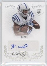 2013 Panini National Treasures Rookie Signatures 98/99 Kerwynn Williams Auto 0a7