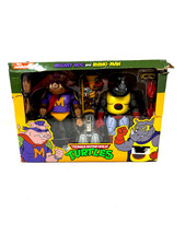 Neca TMNT Ninja Turtles Cartoon Mighty-Hog & Rhino-Man NEW Figure