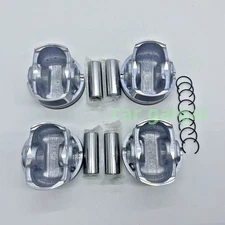 New 4Pcs +0.50mm Piston & Ring Kits Fit For 2016-2021 Kia 1.6L TURBO USA