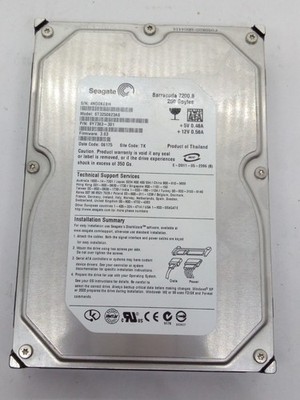 SEAGATE BARRACUDA SATA FESTPLATTE  250GB ST3250823AS  3,5 '' #FP4583