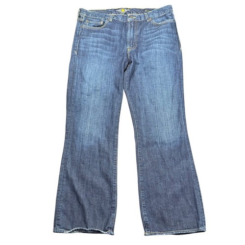 Lucky Brand 367 Vintage Boot Jeans 34x30 Mens Blue Faded Stretch