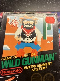 Jeux Retro Nintendo NES Wild Gunman Complet Bo&icirc;te Notice FRA ASD