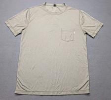 Vuori Men's Tradewind Performance Pocket Tee Shirt Size Small Gym Green