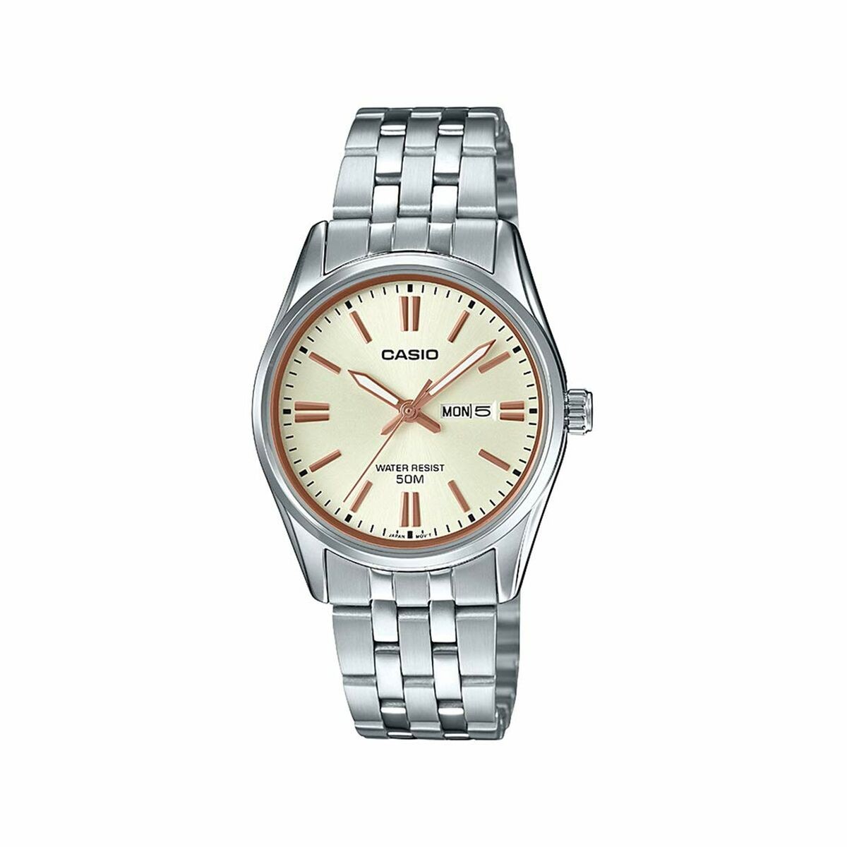 Orologio Donna Casio LADY DAY & DATE - CHAMPAGNE [Ø 30 mm]