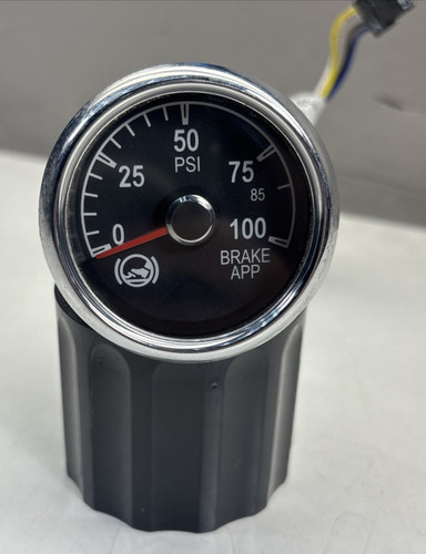 PETERBILT GAUGE KIT-BRAKE APP PRESS ENG CHROME Q43-6071-103C100K