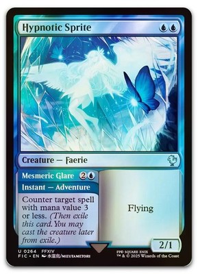 Hypnotic Sprite (Surge Foil) #264 (NM) Final Fantasy FIC Magic MTG