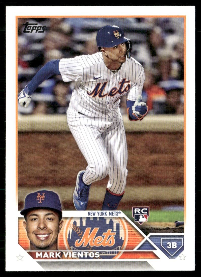 Mark Vientos Rookie 2023 Topps New York Mets #550