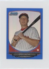 2013 Bowman Chrome Minis Blue Refractor 83/99 Cody Asche #29 1b8