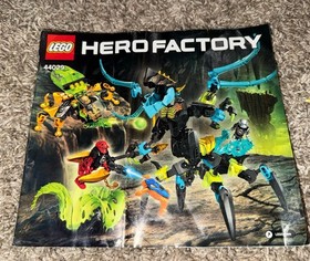 LEGO HERO FACTORY 44029 QUEEN BEAST vs FURNO, EVO & STORMER with Manual