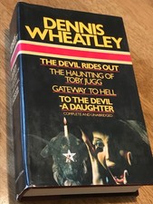 Dennis Wheatley Omnibus Devil Rides Out, To the Devil A Daughter Hardback 1977