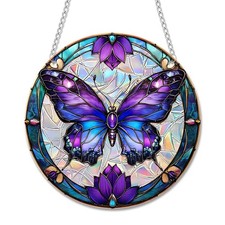 Acrylic Rainbow Sun Catcher - Indoor Window Hanging Decoration for Home  Balcon